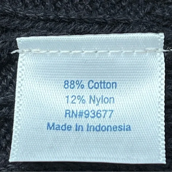 St. John’s Bay Women’s Long Sleeve Pullover Cable Knit, Ribbed Trim, V-Neck, Med - Picture 5 of 7